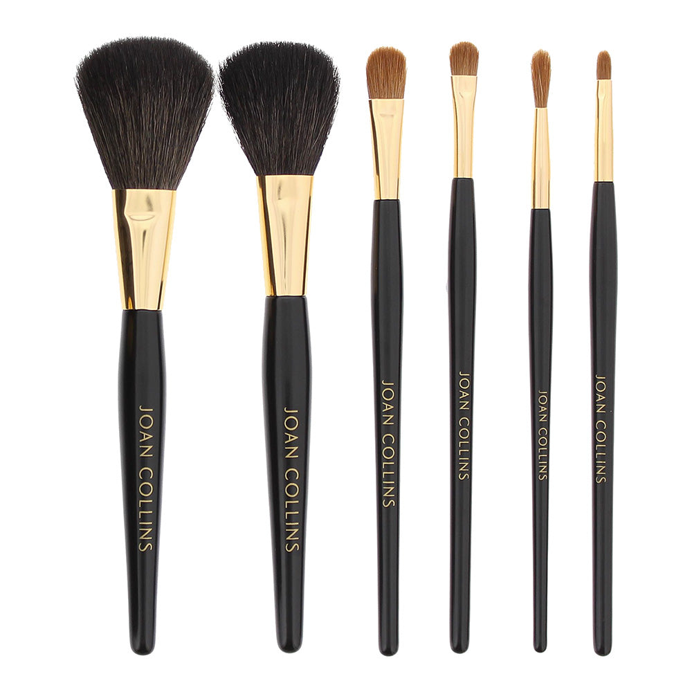 Joan Collins Good To Go Brush Caddy With 6 Brushes - Product