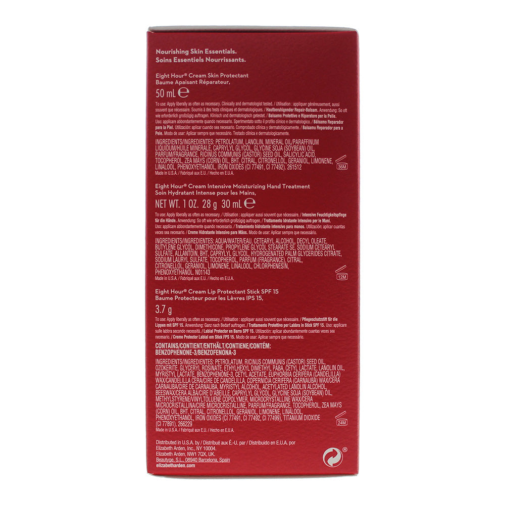 Elizabeth Arden Eight Hour The Super Eight 3 Piece Gift Set - Ingredients