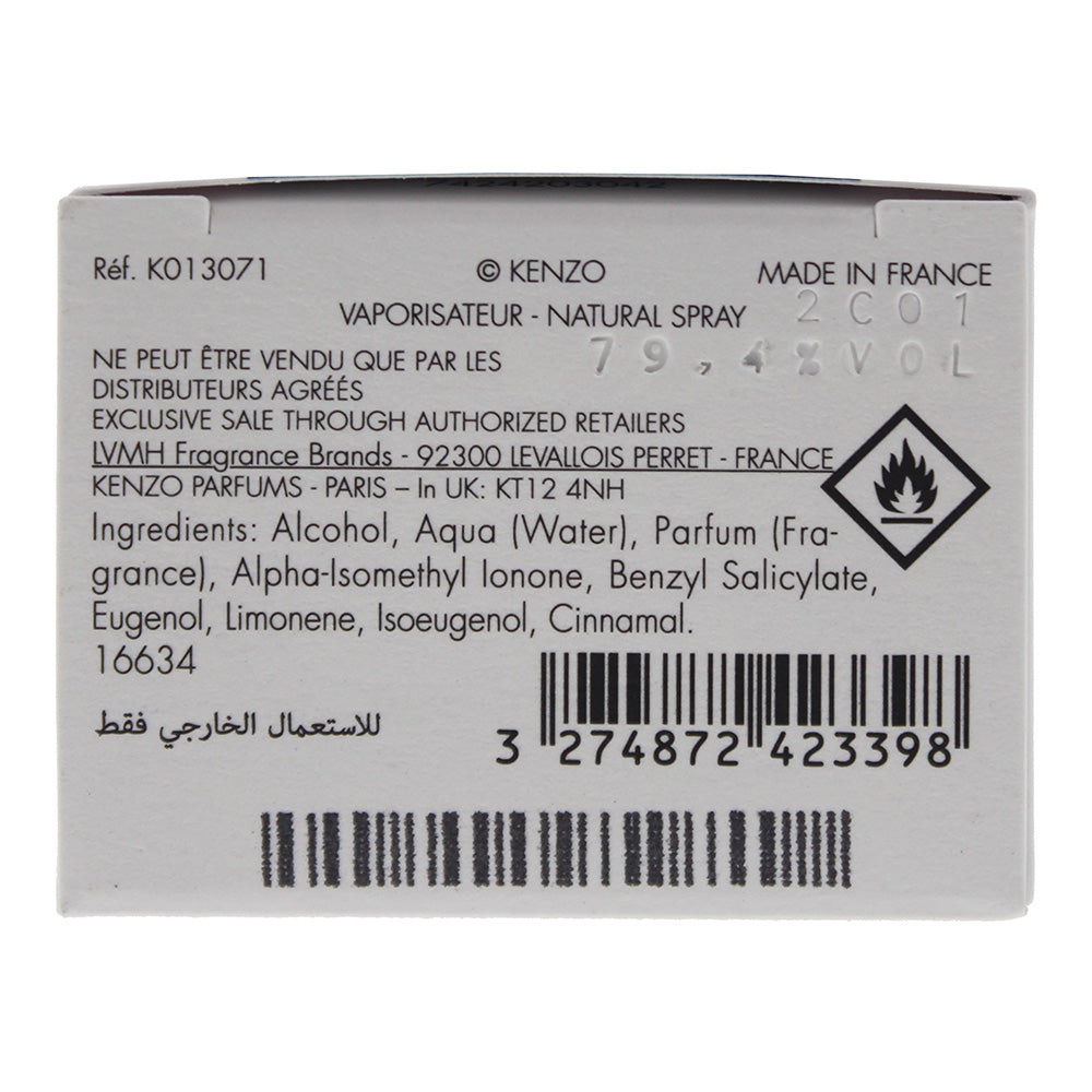 Kenzo Homme Eau De Parfum 110ml