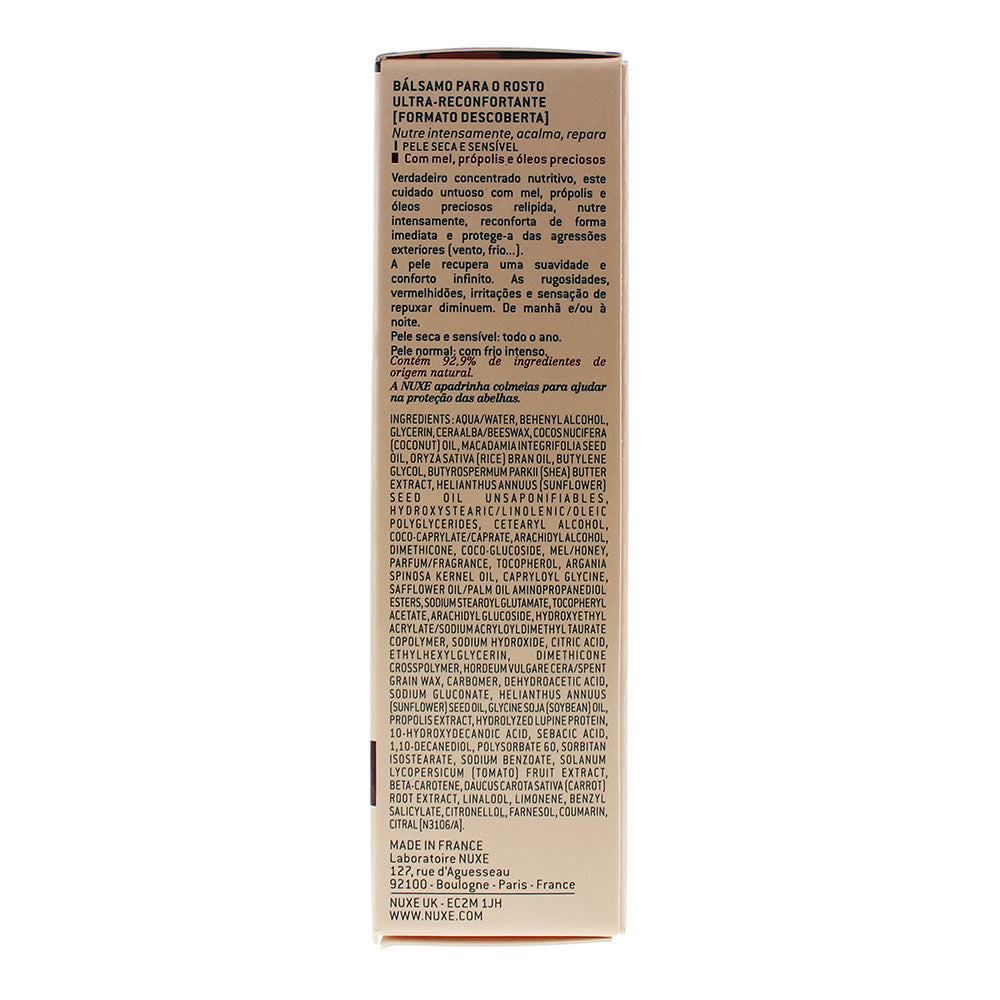 Nuxe Rêve De Miel Ultra Comforting Face Balm 30ml Dry And Sensitive Skin