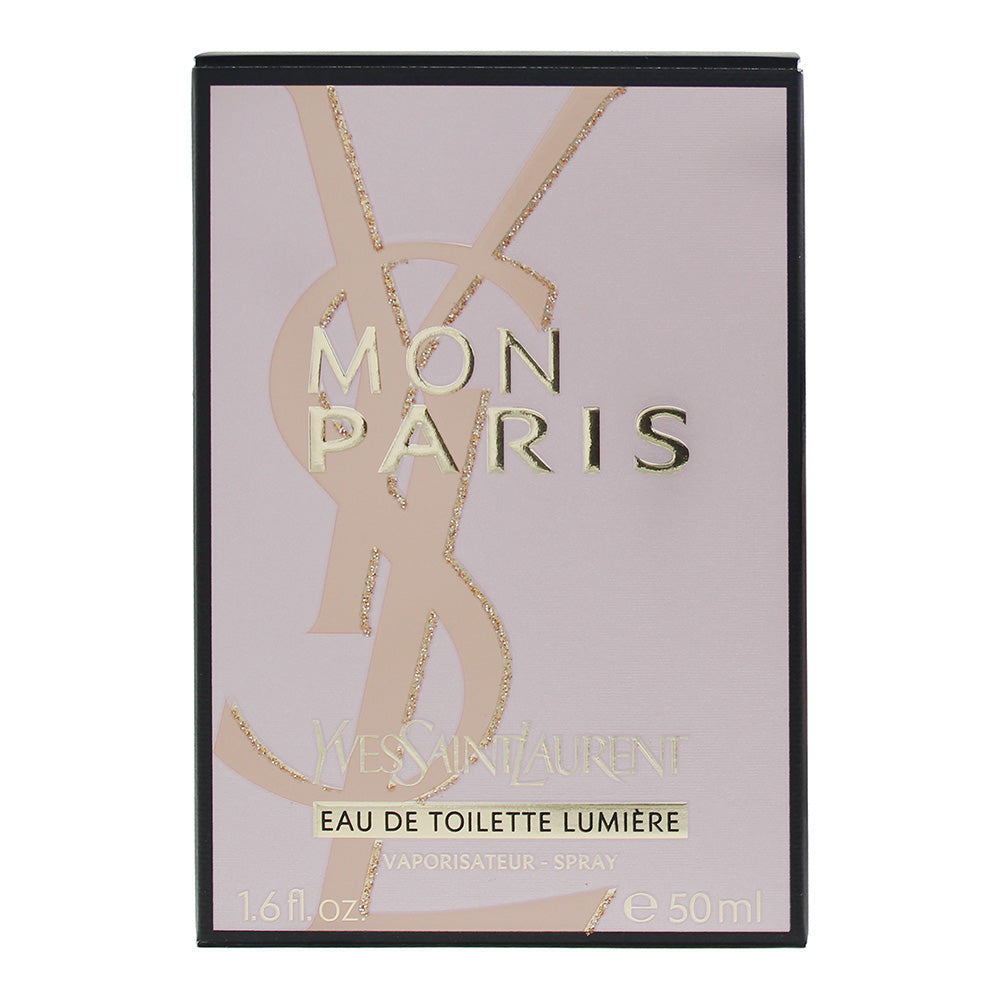Yves Saint Laurent Mon Paris Lumiere Eau de Toilette 50ml - Box