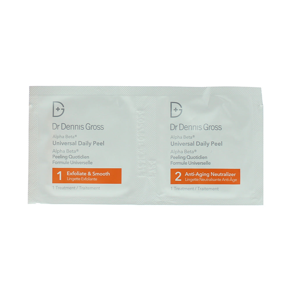 Dr Dennis Gross Alpha Beta Universal 2-Step Daily Peel - 30 Treatments/2.2ml Each Step - Product