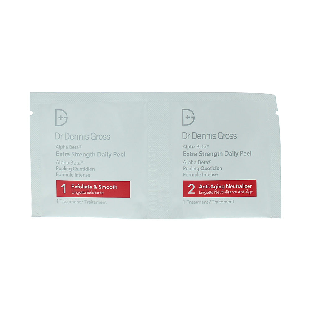 Dr Dennis Gross Alpha Beta Extra Strength 2-Step Daily Peel - 5 Treatments/2.2ml Each Step - Product