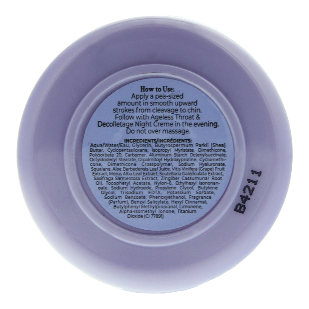 Prai Ageless Throat & Decolletage Cream 15ml Unboxed  - Ingredients