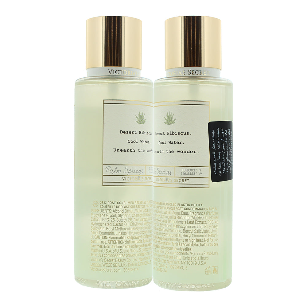 Victoria's Secret Cactus Water Fragrance Mist 250ml - Ingredients