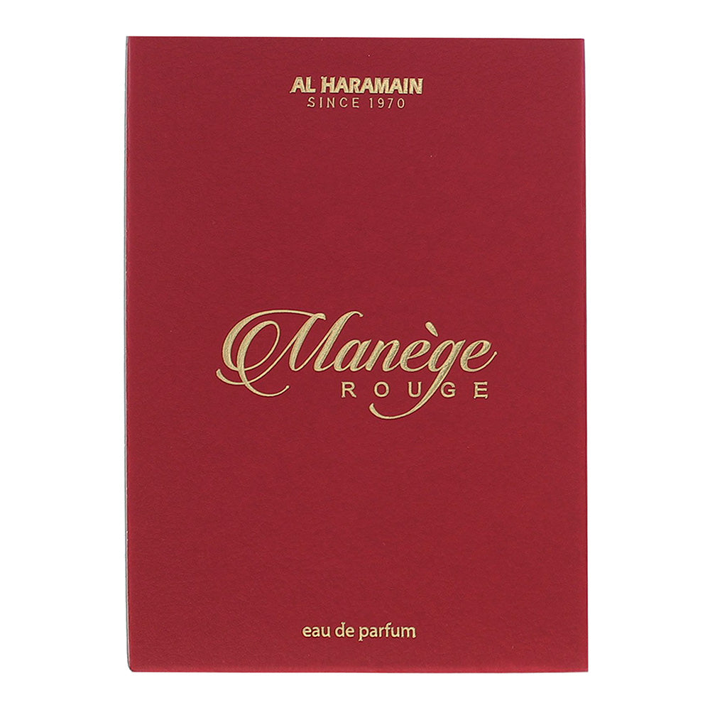 Al Haramain Manege Rouge Eau De Parfum 75ml