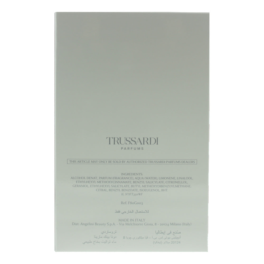 Trussardi Donna Pink Marina Eau De Toilette 100ml