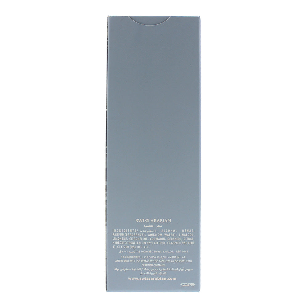 Swiss Arabian Valencia Eau De Parfum 100ml