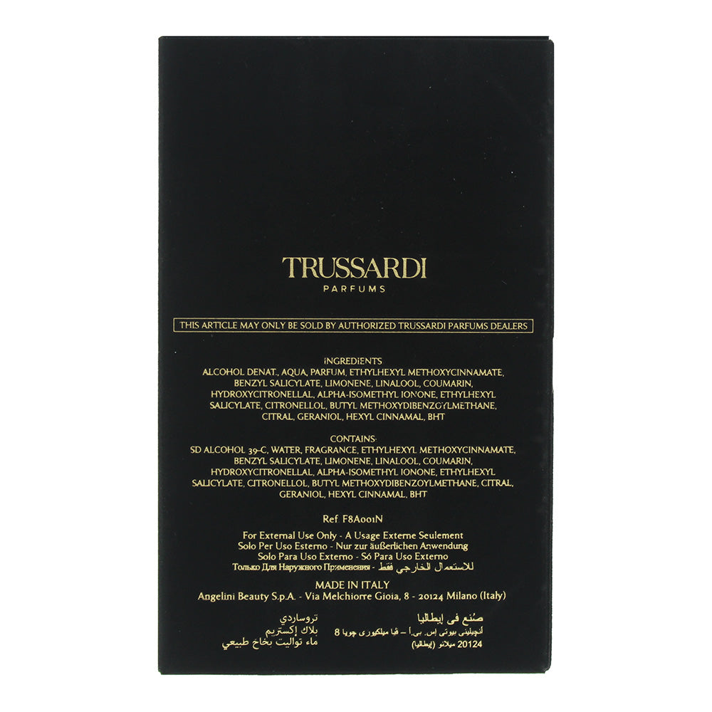 Trussardi Black Extreme Eau De Toilette 50ml