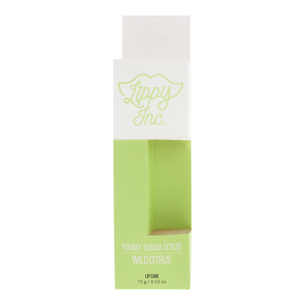 Lippy Inc. Yummy Wild Citrus Sugar Scrub 15g - Box
