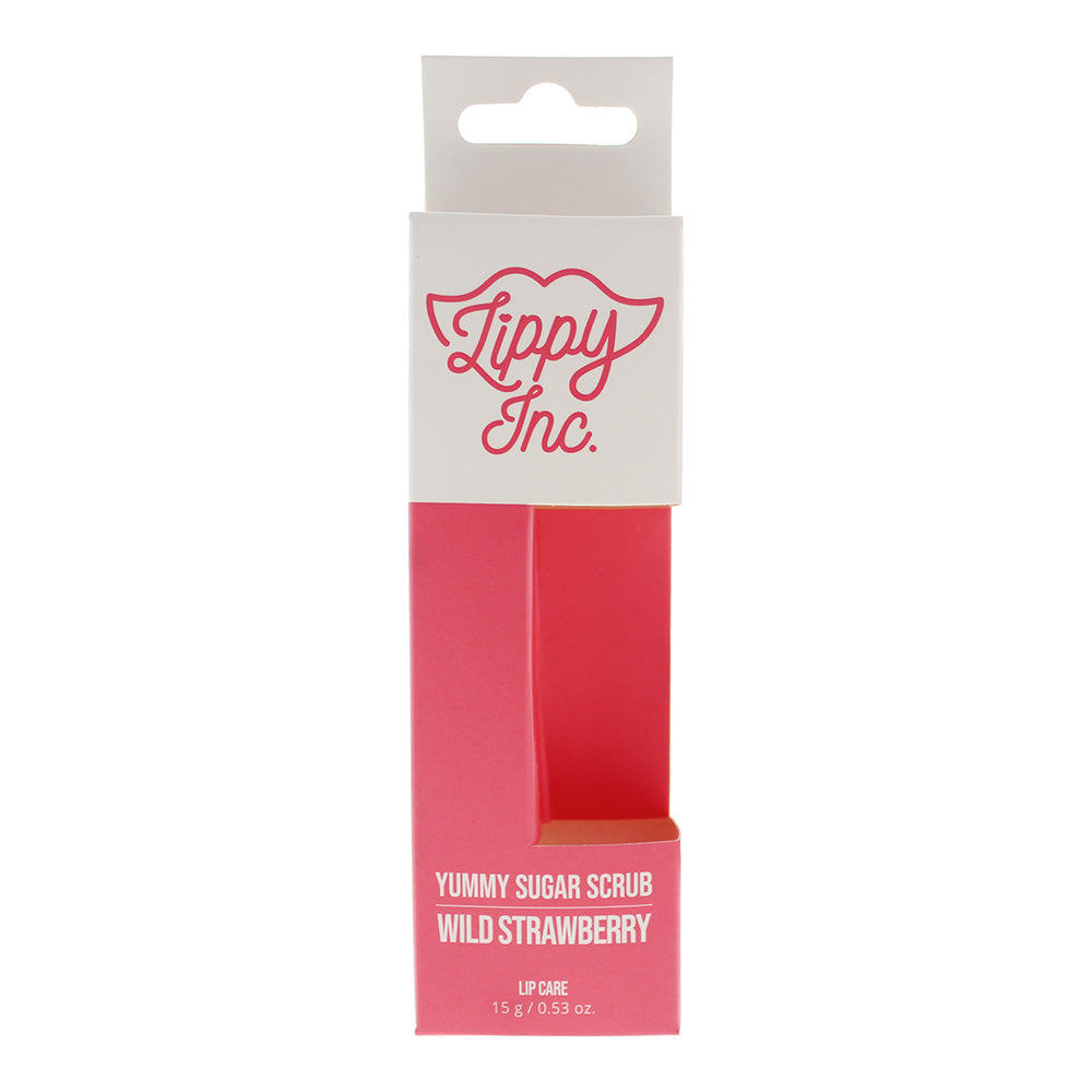 Lippy Inc. Yummy Sugar Scrub Wild Strawberry 15g - Box