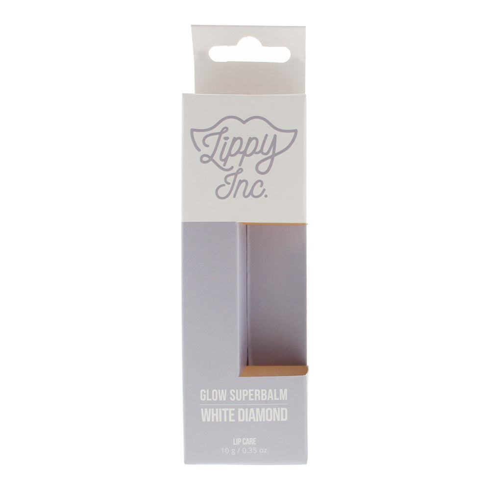 Lippy Inc. Glow Superbalm White Diamond Lip Care 10g - Box