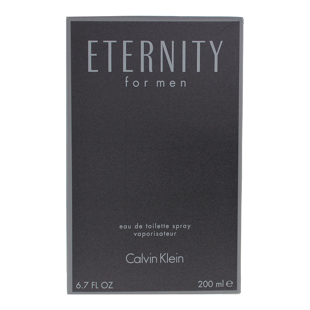 Calvin Klein Eternity For Men Eau de Toilette 200ml - Box