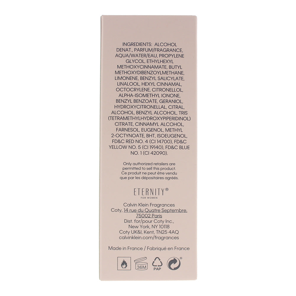 Calvin Klein Eternity Eau Fresh Eau de Parfum 30ml