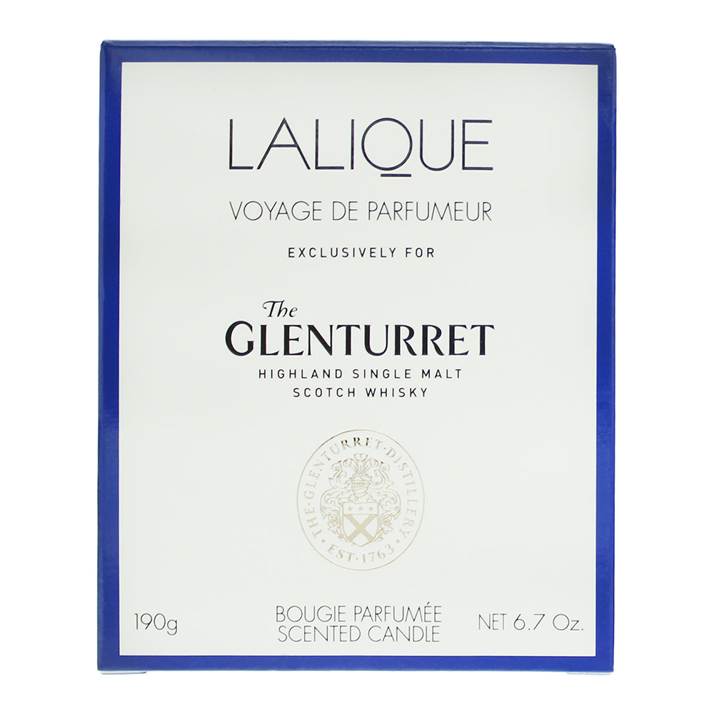 Lalique The Glenturret Scented Candle 190g - Box