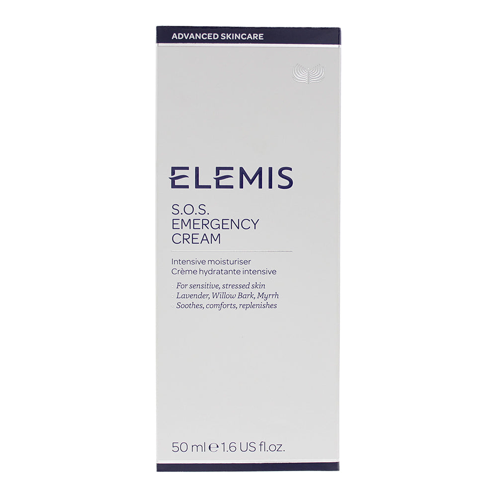 Elemis S.O.S. Emergency Cream 50ml Sensitive, Stressed Skin - Box