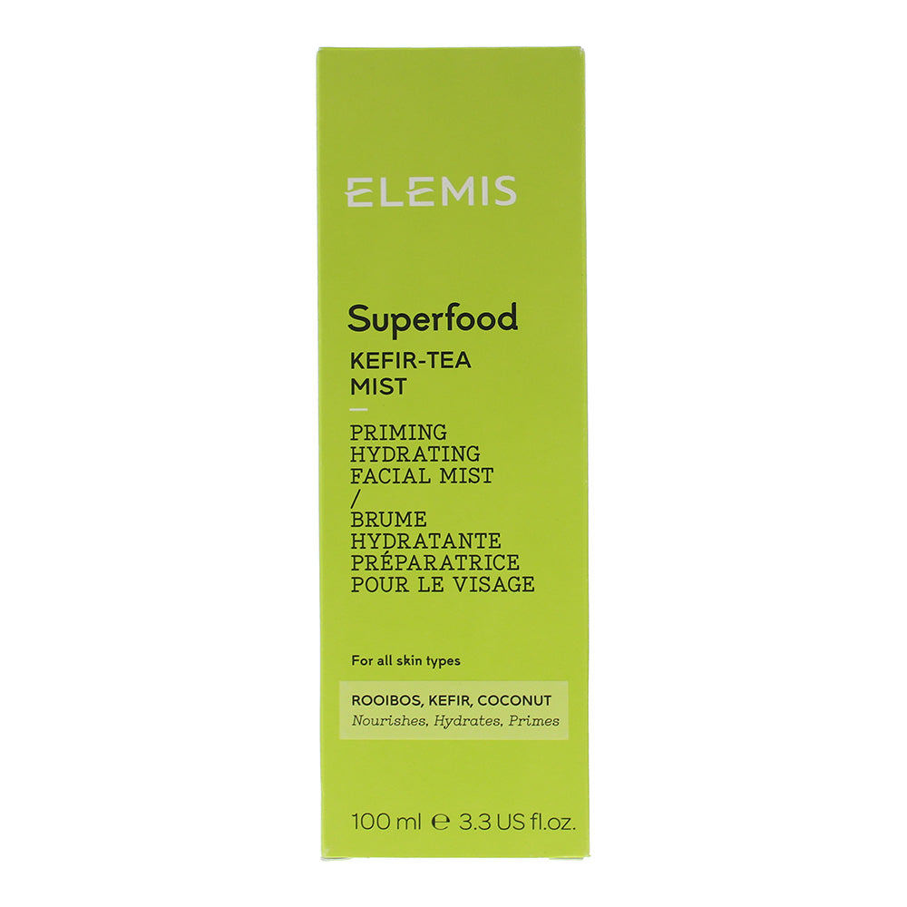 Elemis Superfood Kefir-Tea Priming Hydrating Facial Mist 100ml - Box