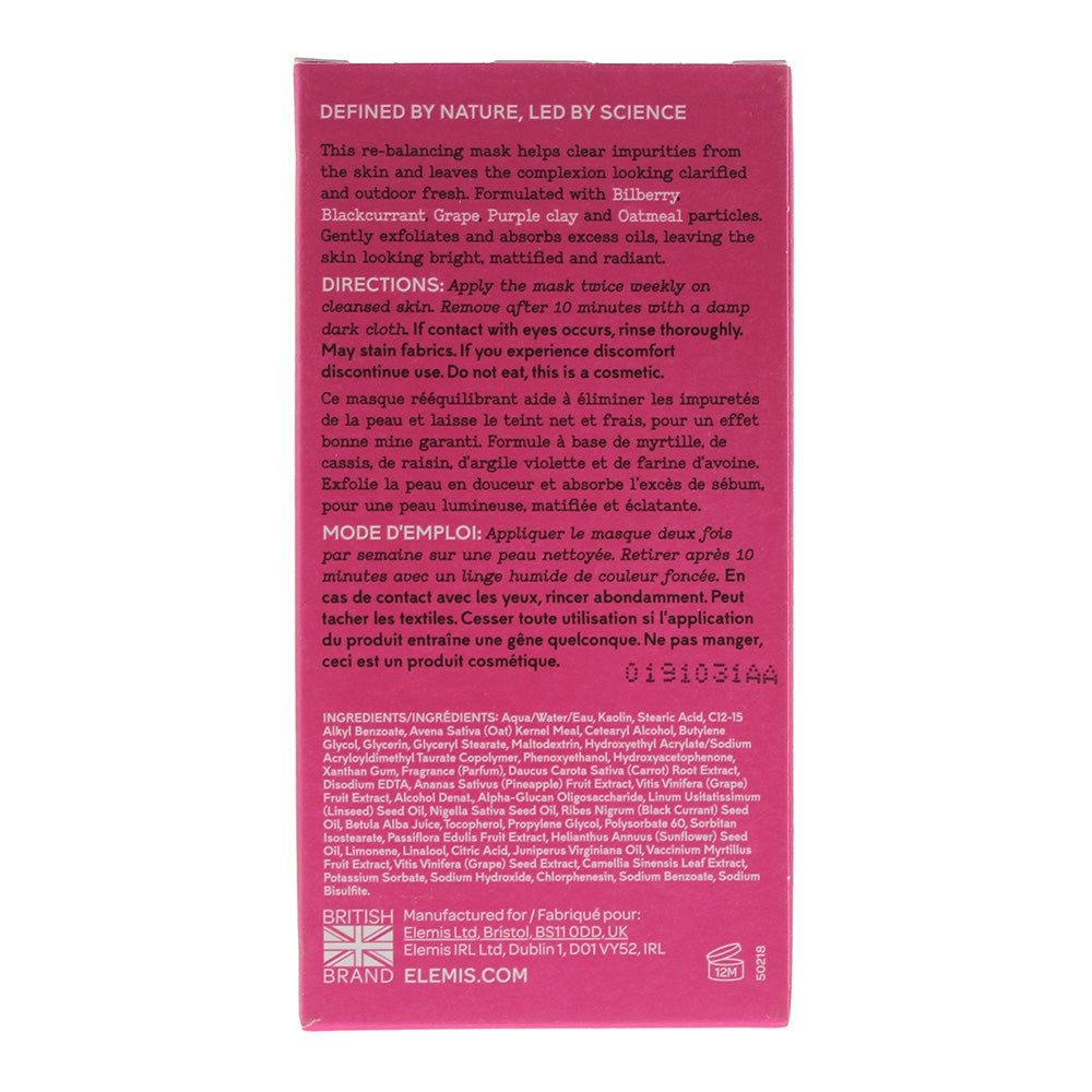 Elemis Superfood Berry Boost Mask 75ml All Skin Types
