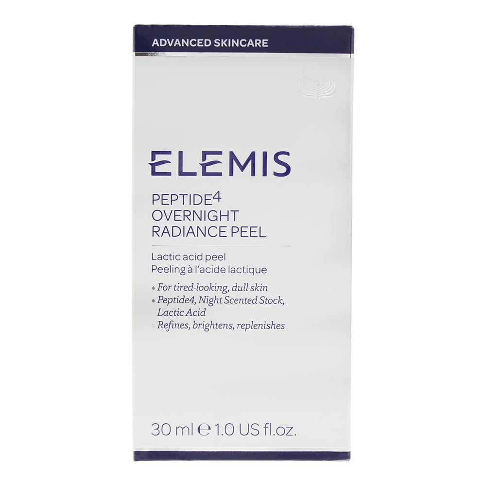 Elemis Peptide4 Overnight Radiance Peel 30ml Tired-Looking, Dull Skin - Box