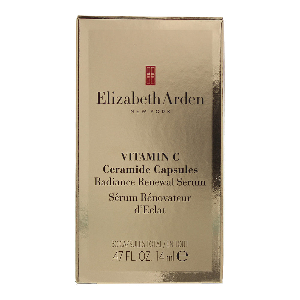 Elizabeth Arden Vitamin C Ceramide Capsules Radiance Renewal Serum - 30 Capsules - Box