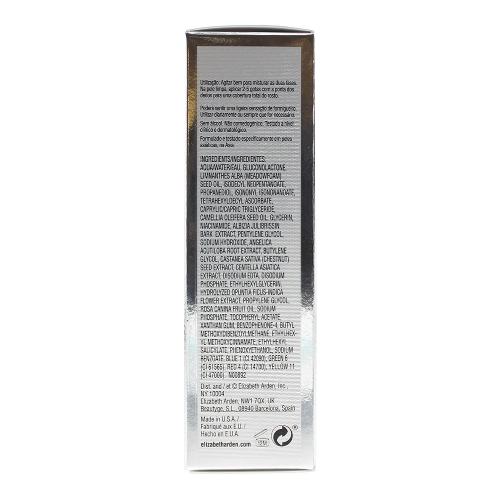 Elizabeth Arden Visible Brightening Cicaglow Concentrate 30ml - Ingredients
