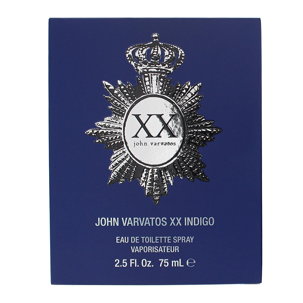 John Varvatos XX Indigo Eau de Toilette 75ml - Box