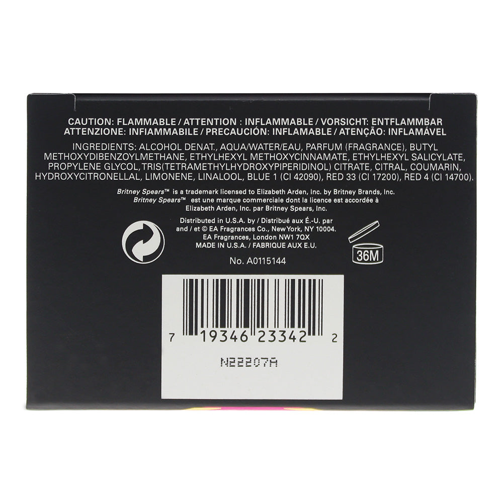 Britney Spears Prerogative Eau de Parfum 30ml - Ingredients