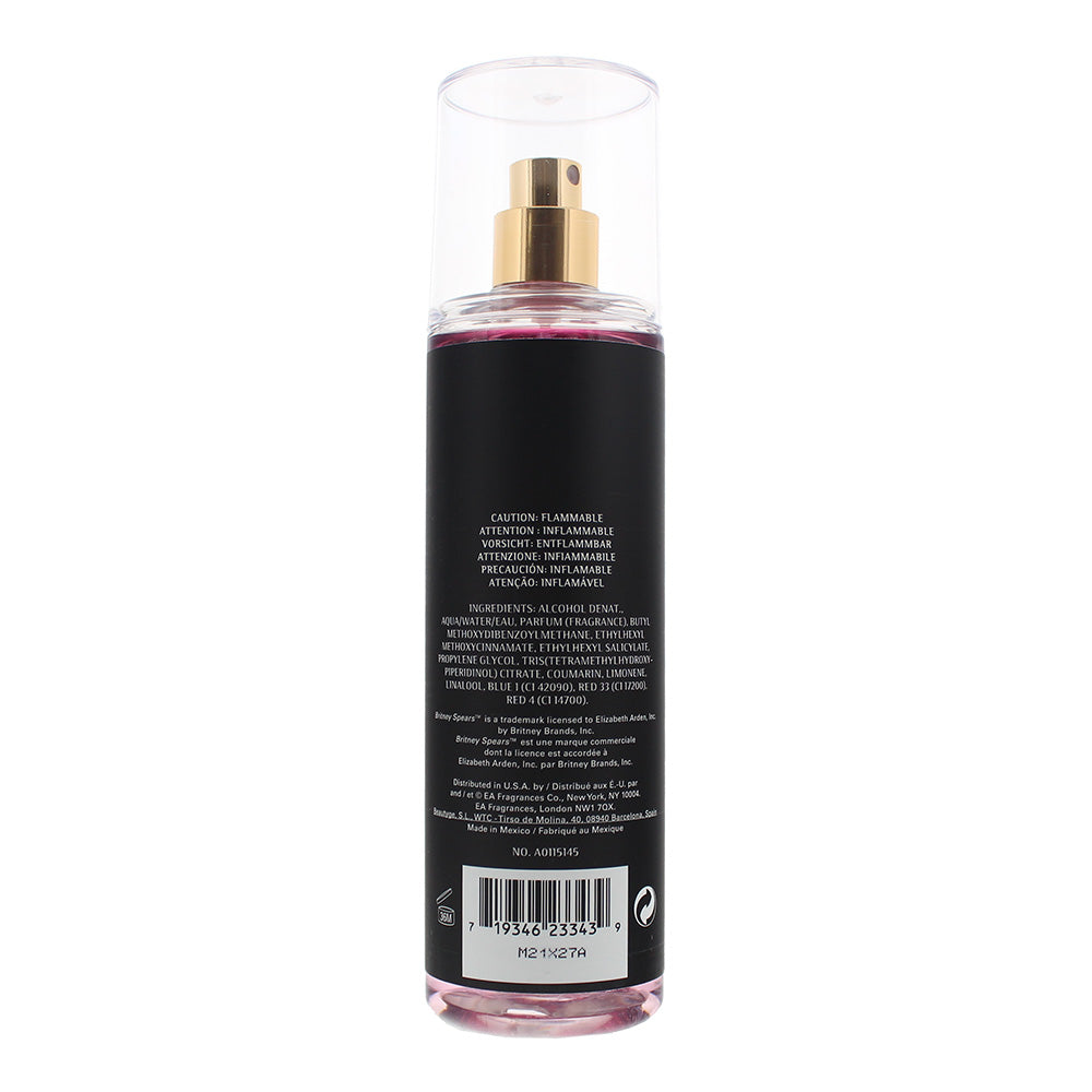 Britney Spears Prerogative Fragrance Mist 236ml - Ingredients