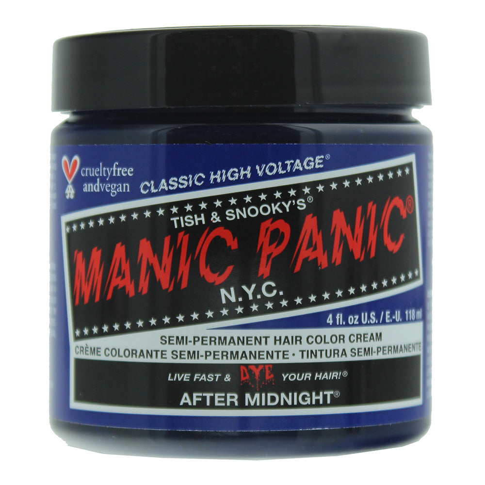Manic Panic Classic High Voltage After Midnight Semi-Permanent Hair Color Cream 