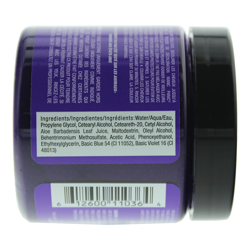 Manic Panic Classic High Voltage Electric Amethyst Semi-Permanent Hair Color Cream 118ml