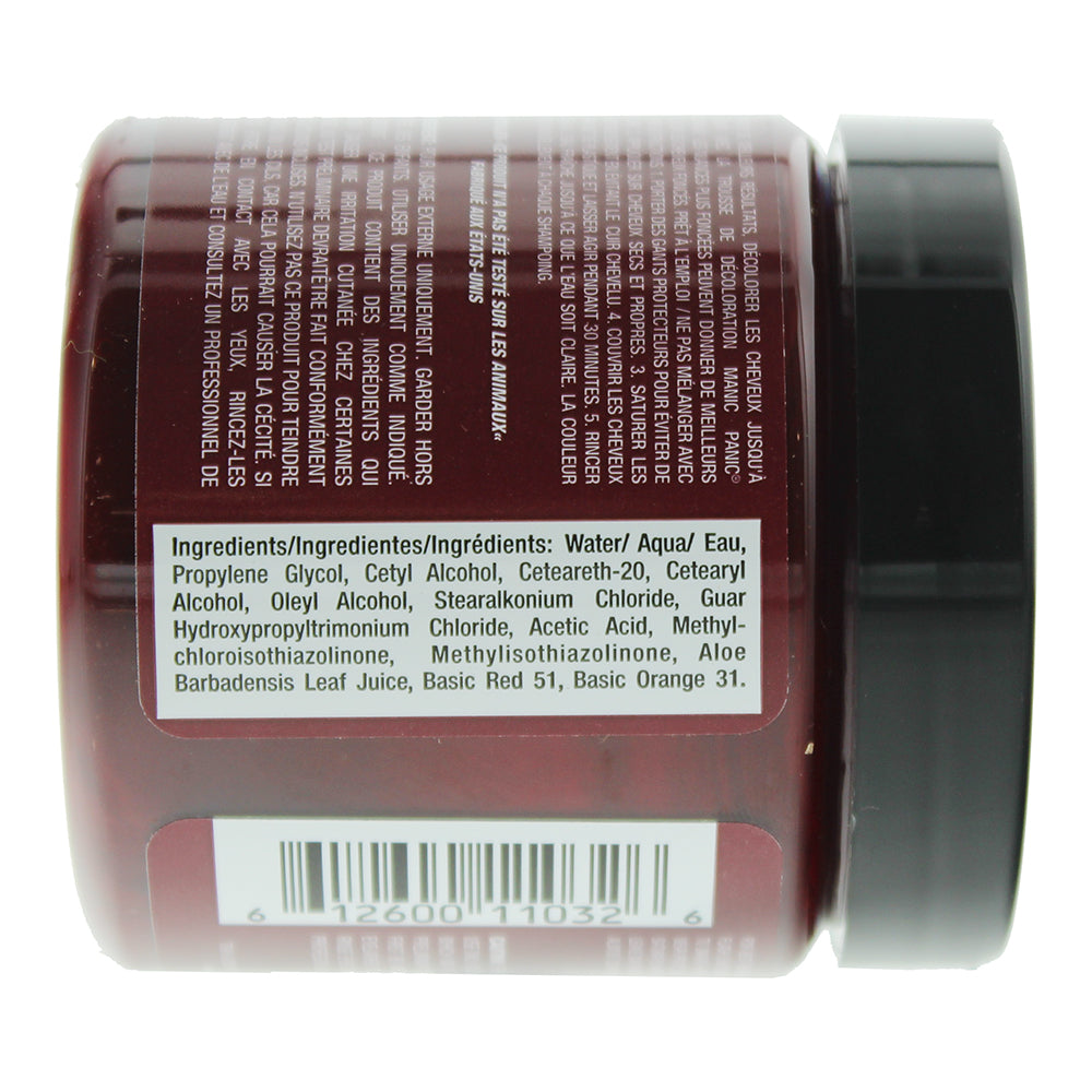 Manic Panic Classic High Voltage Vampire Red Semi-Permanent Hair Color Cream 118