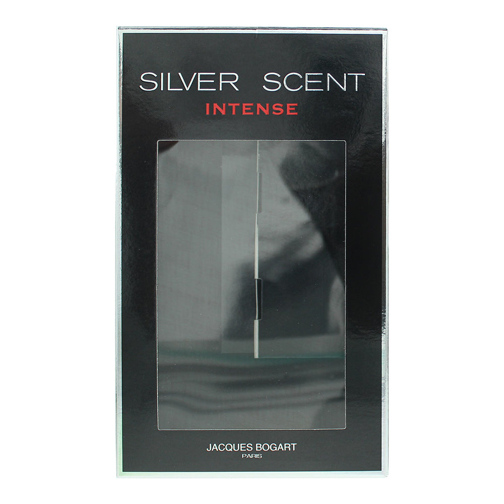 Jacques Bogart Silver Scent Intense 2 Piece Gift Set: Eau de Toilette 100ml - Bo - Box