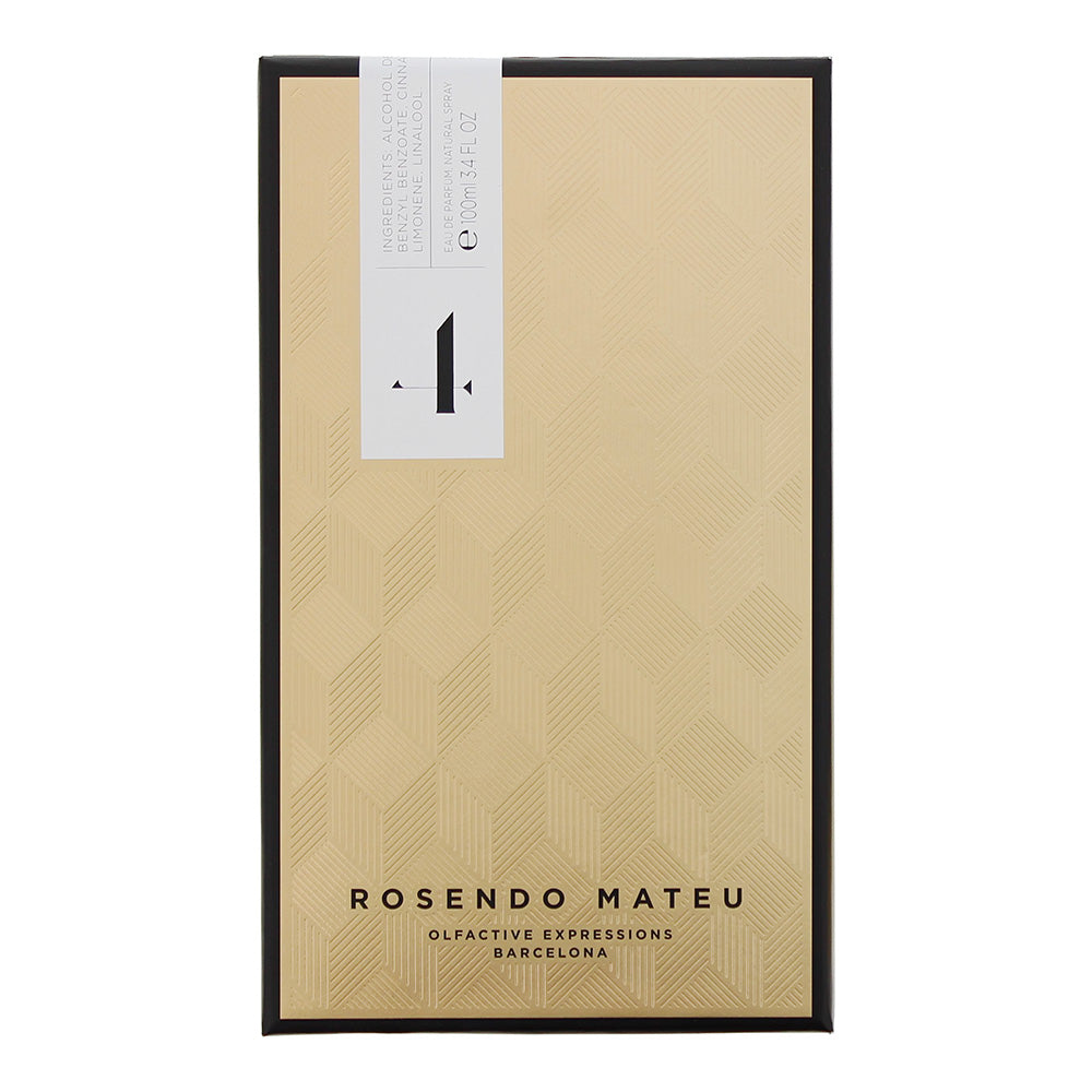 Rosendo Mateu Olfactive Expressions Barcelona No 4 Eau de Parfum 100ml - Box
