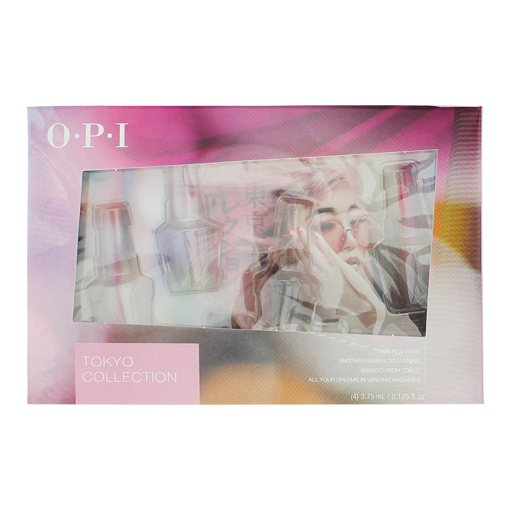 Opi Tokyo Collection Gift Set Nail Polish Mini 4 X 3.75ml - Box