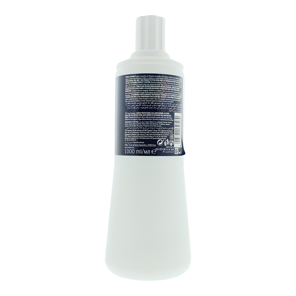 Wella Welloxon Perfect 12% 40 Vol Cream Developer 1000ml