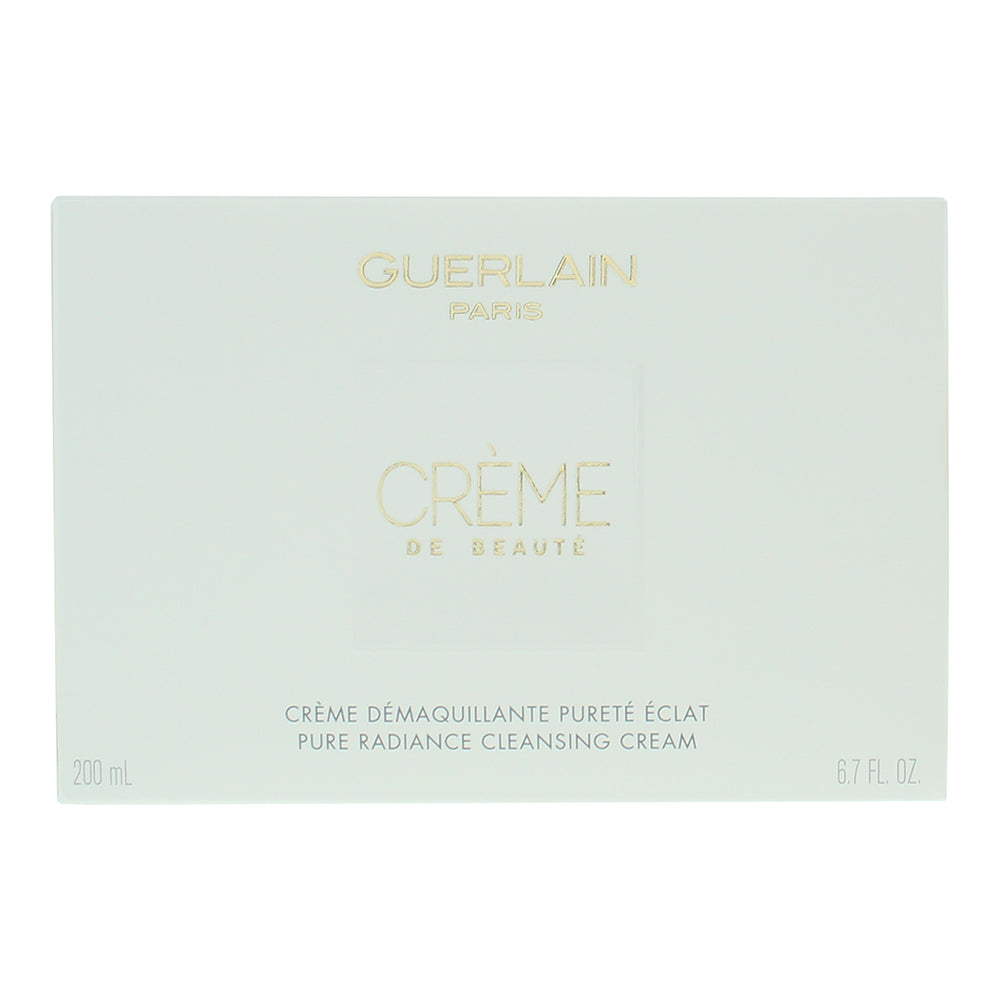 Guerlain Creme De Beute Pure Radiance Cleansing Cream 200ml - Box