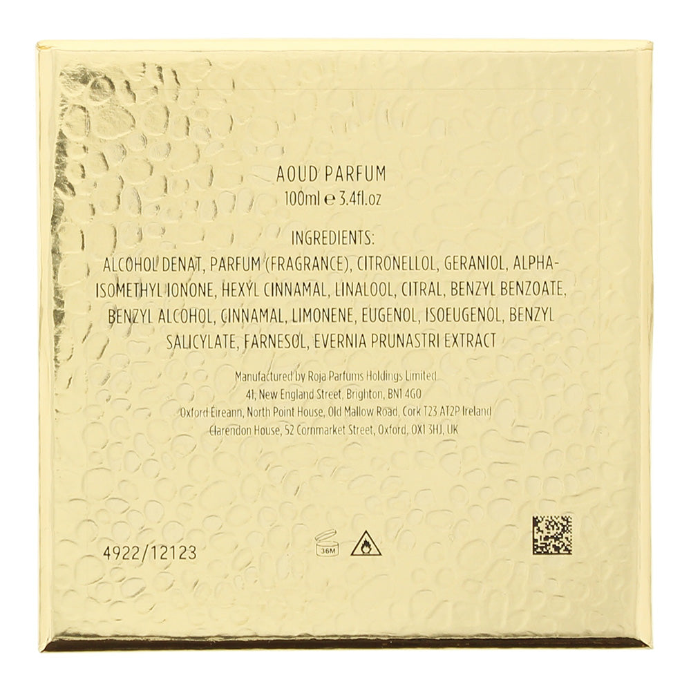 Roja Parfums Aoud Eau De Parfum 100ml