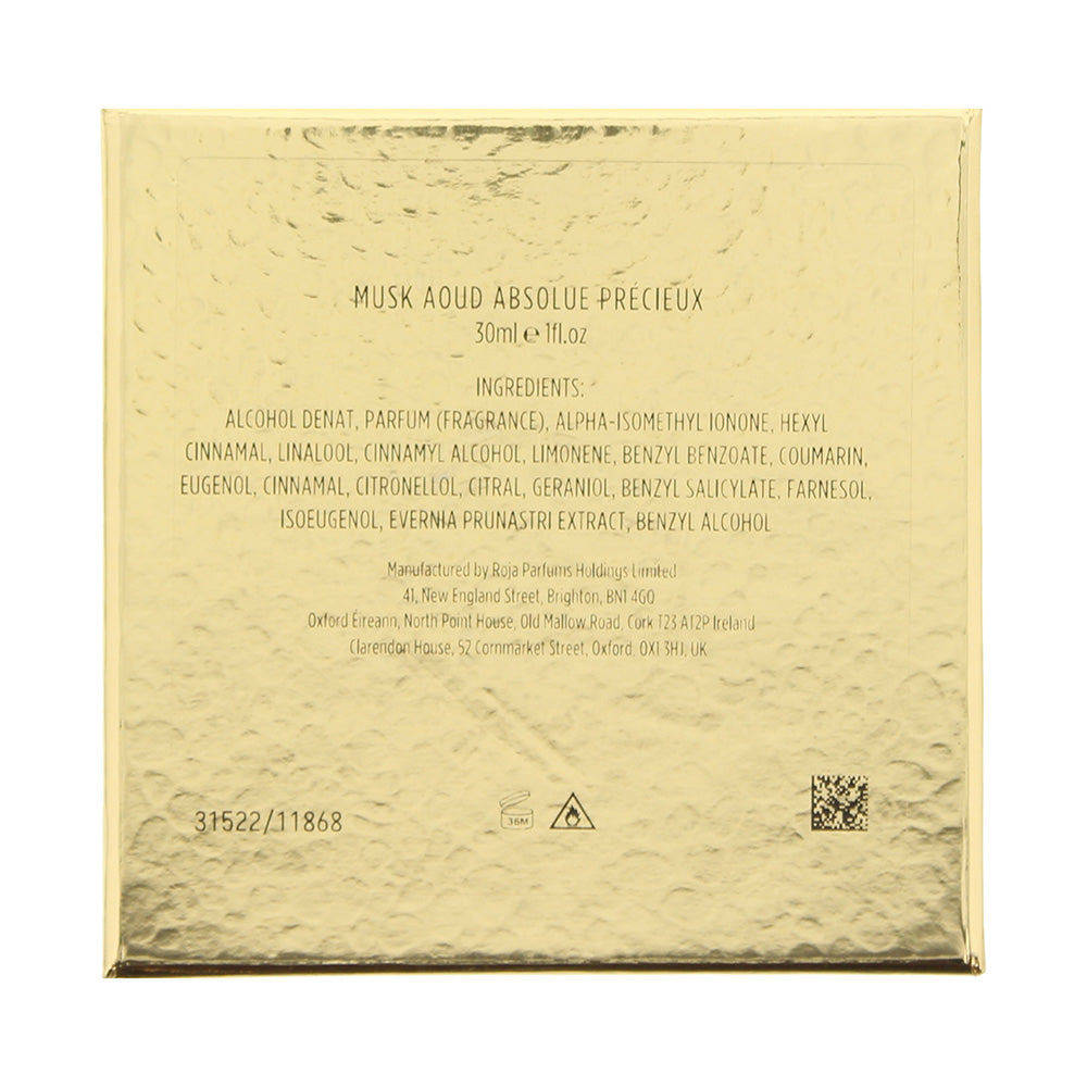 Roja Parfums Musk Aoud Absolue Precieux Concentrate 30ml