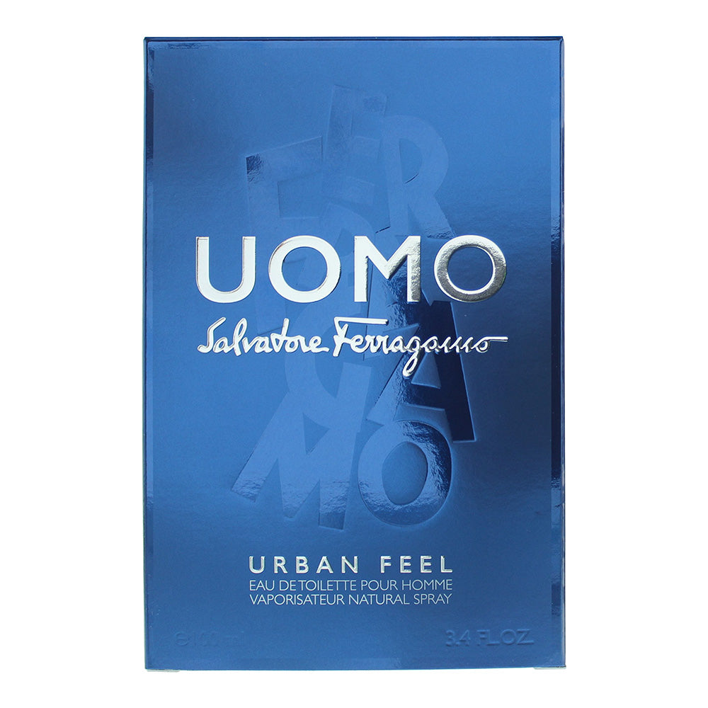 Salvatore Ferragamo Uomo Urban Feel Eau de Toilette 100ml - Box