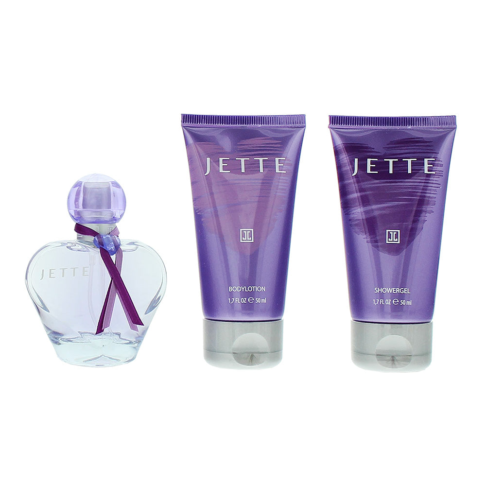 Jette 3 Piece Gift Set: Eau de Parfum 30ml - Shower Gel 50ml - Body Lotion 50ml - Product