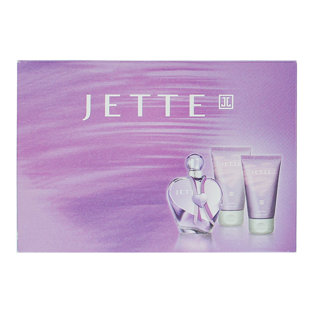 Jette 3 Piece Gift Set: Eau de Parfum 30ml - Shower Gel 50ml - Body Lotion 50ml - Box