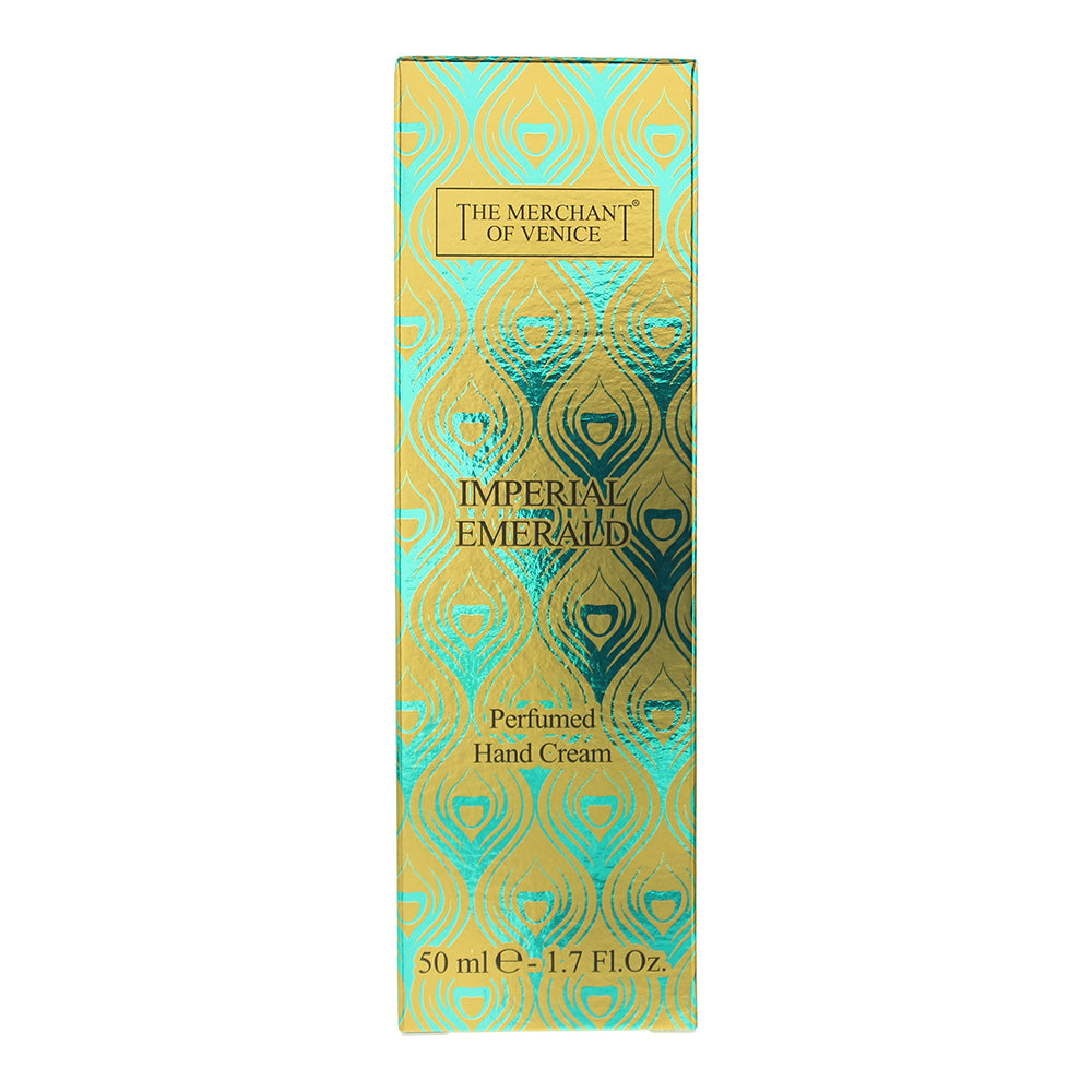 The Merchant Of Venice Imperial Emerald Perfumed Hand Cream 50ml - Box