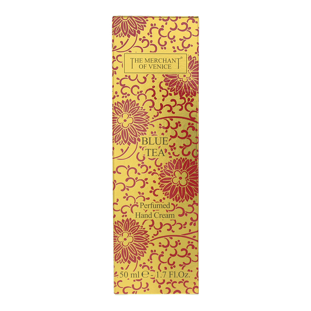 The Merchant Of Venice Blue Tea Perfumed Hand Cream 50ml - Box