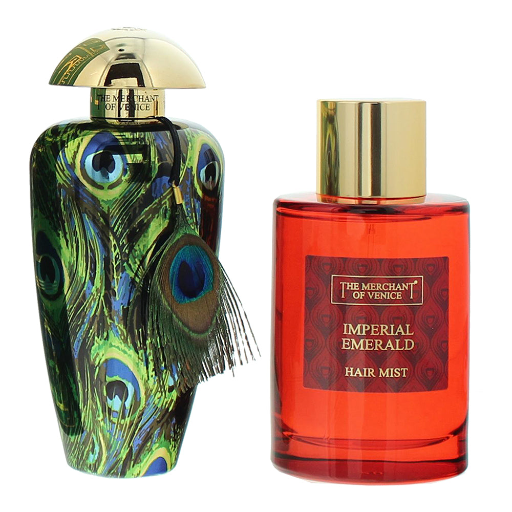 The Merchant Of Venice Imperial Emerald 2 Piece Gift Set: Eau de Parfum Concentree 100ml - Hair Mist 100ml - Product