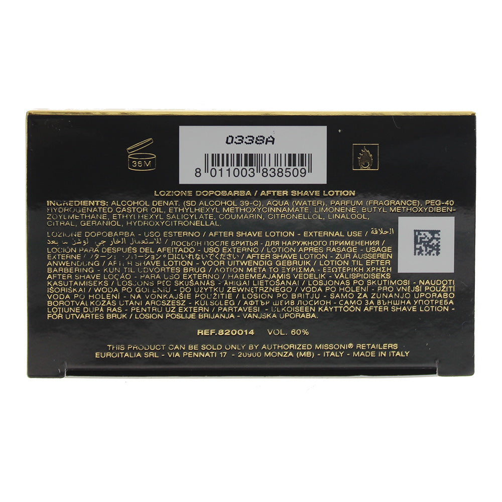 Missoni Parfum Pour Homme Aftershave Lotion 100ml