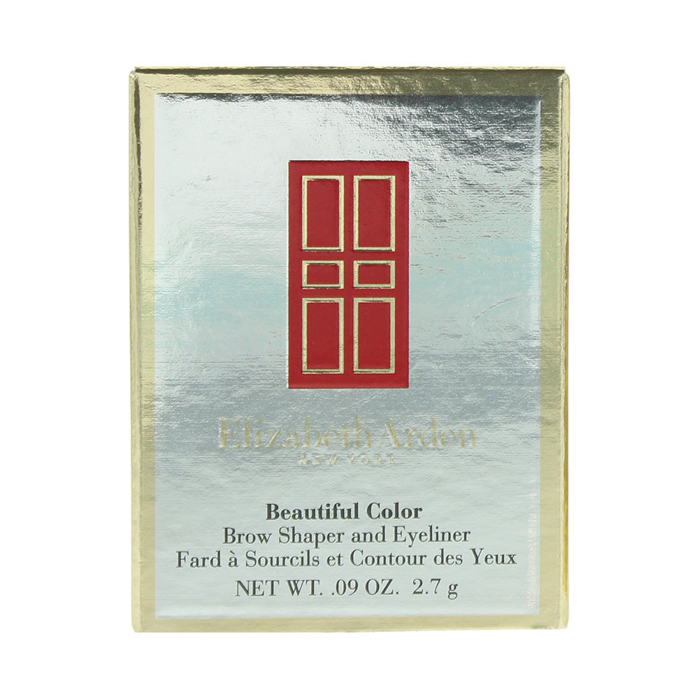 Elizabeth Arden Beautiful Color 01 Soft Blonde Colour Brow Shaper And Eyeliner 2.7g - Box