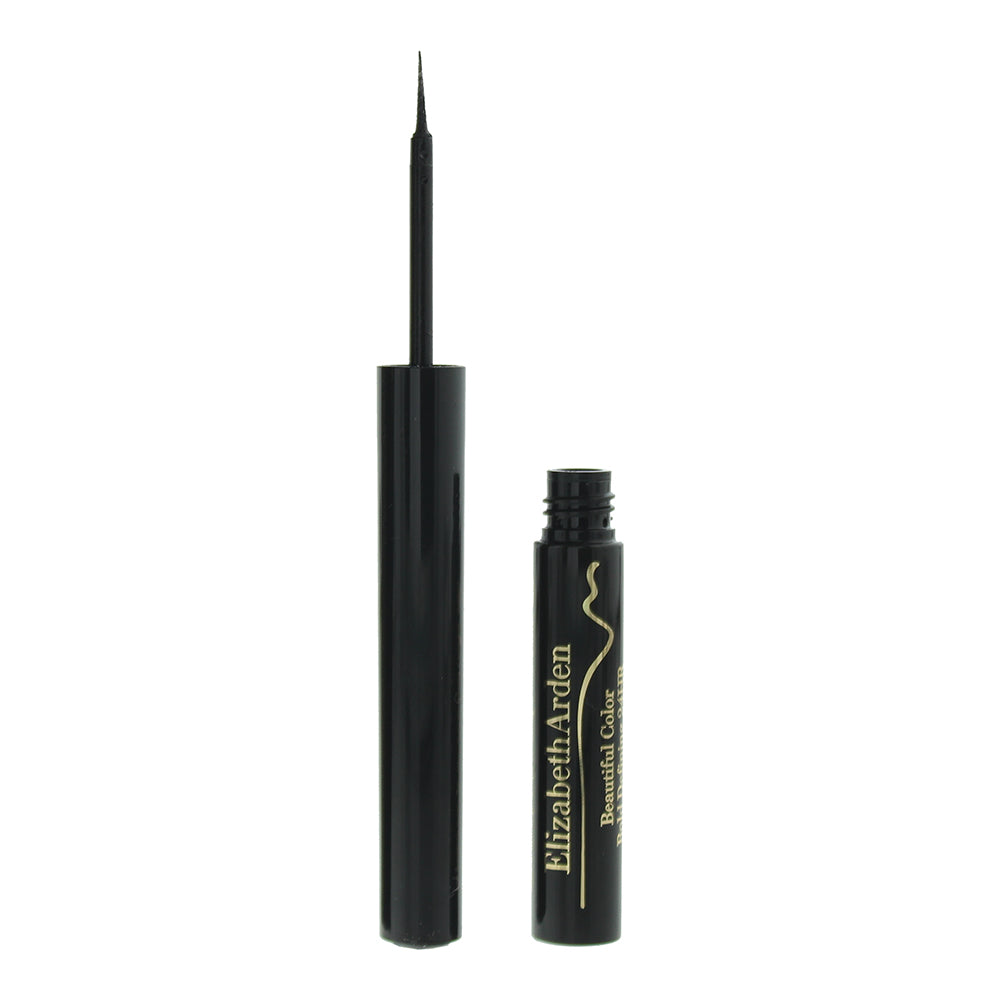 Elizabeth Arden Beautiful Color Bold Defining 01 Dark Valentine 24hr Liquid Eye Liner 1.7ml - Product