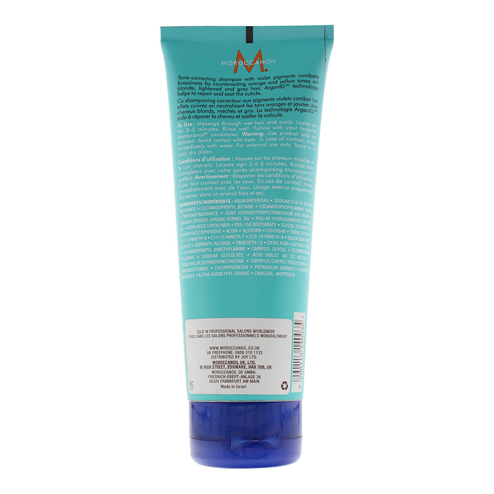 Moroccanoil Color Care Blonde Perfecting Purple Shampoo 200ml