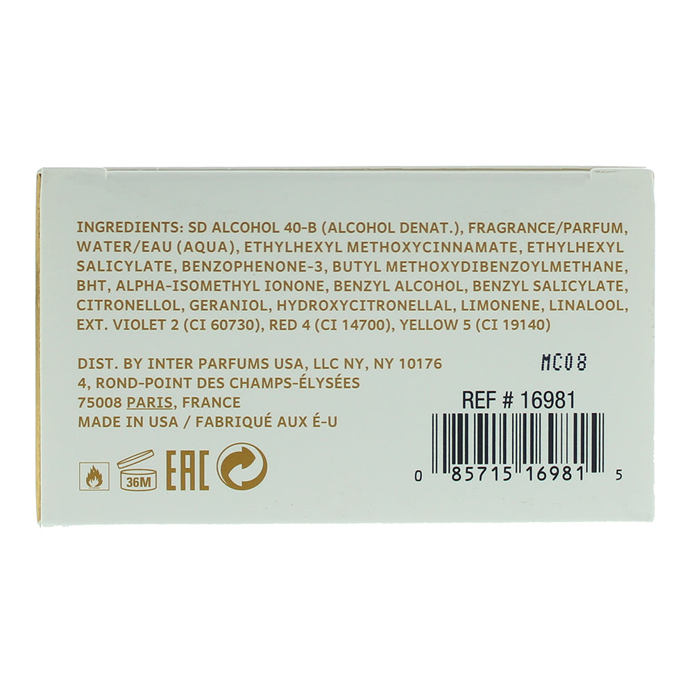 Abercrombie & Fitch Away Woman Eau de Parfum 50ml - Ingredients
