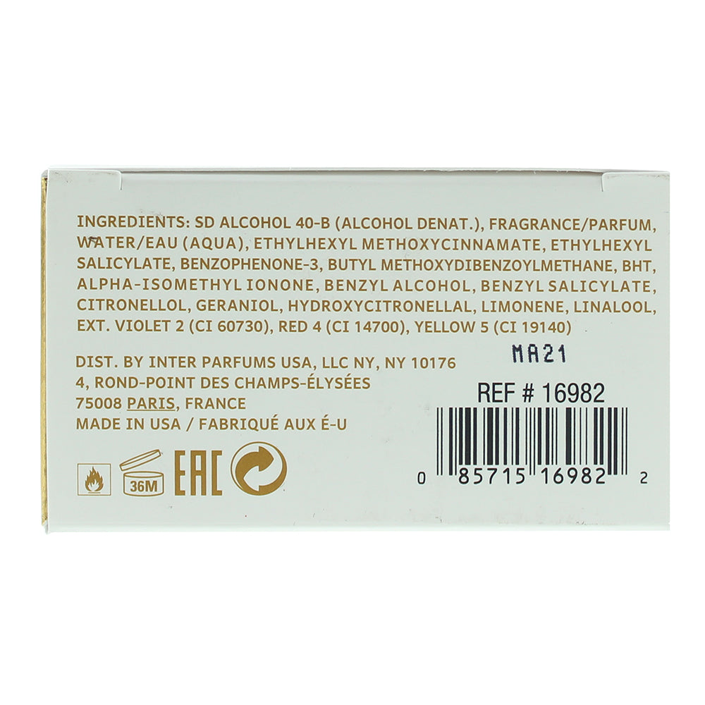 Abercrombie & Fitch Away Woman Eau de Parfum 30ml - Ingredients